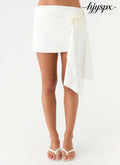 Ardyn Mini Skirt - White - Mini Skirt