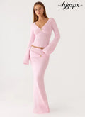 Colipso Maxi Skirt - Pink - Maxi Skirt