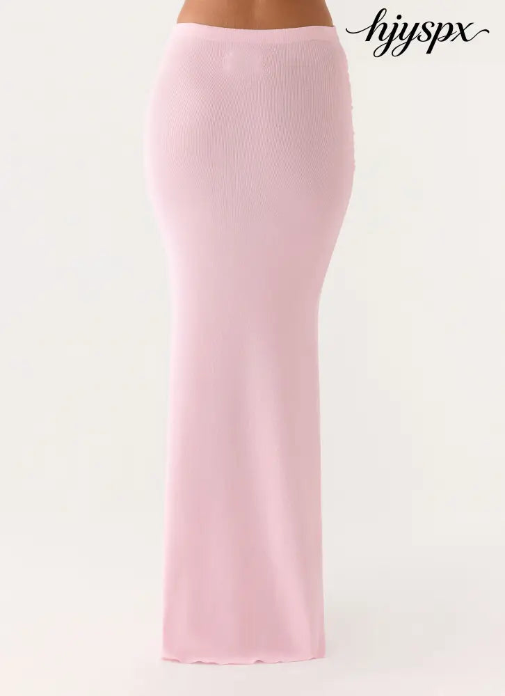 Colipso Maxi Skirt - Pink - Maxi Skirt