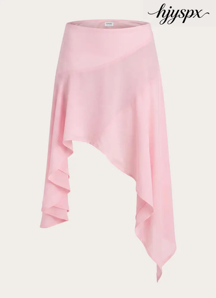 Klose Midi Skirt - Pink - Midi Skirts