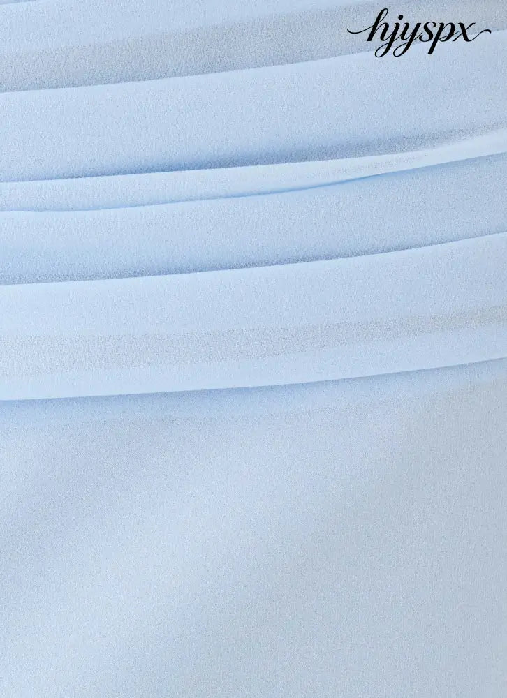 Lauretta Maxi Skirt - Baby Blue - Maxi Skirts