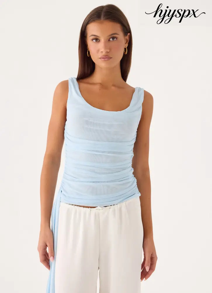 Lauretta Top - Baby Blue - Other Tops
