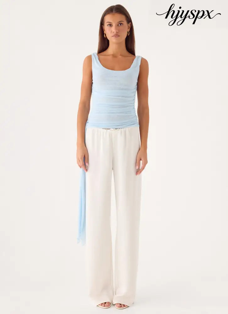 Lauretta Top - Baby Blue - Other Tops