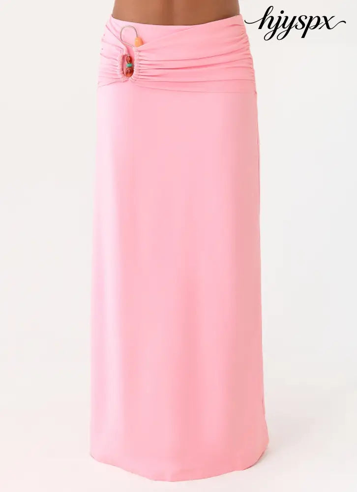 Nomanda Maxi Skirt - Pink - Maxi Skirt