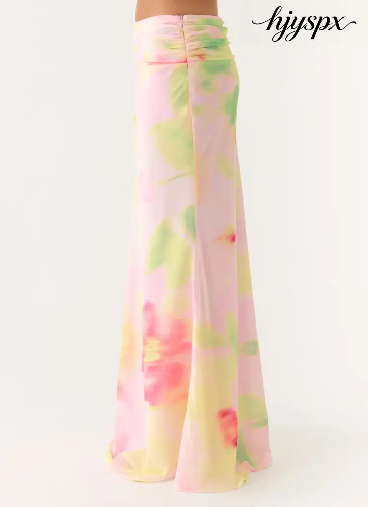 Sinnie Maxi Skirt - Floral Romance - Maxi Skirt