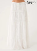 Yours To Keep Maxi Skirt - White - Maxi Skirt
